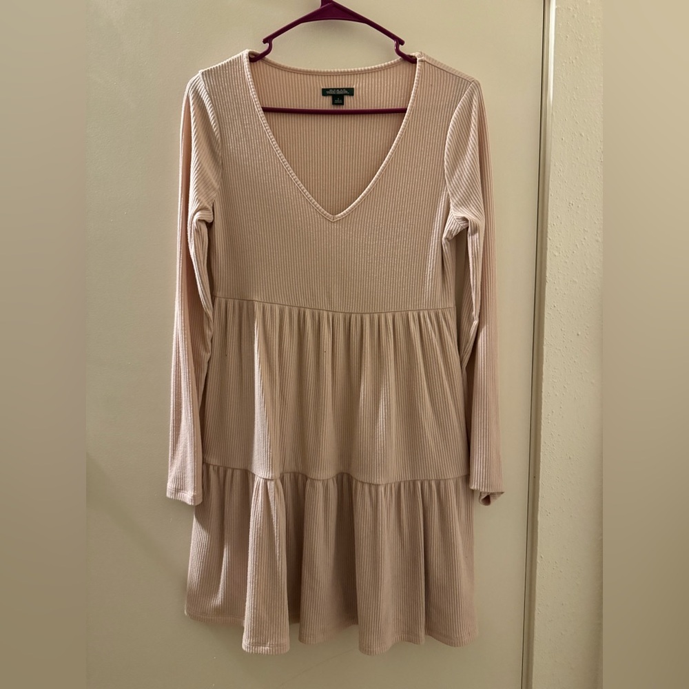 Wild fable rose baby doll dress, size S